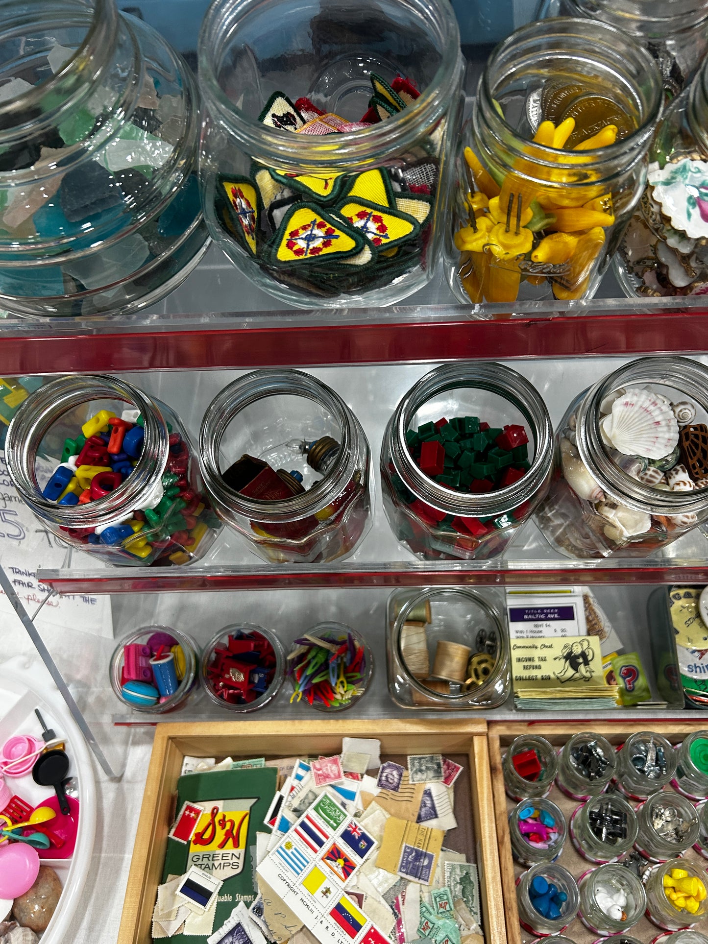 9/16/25 - I Spy & Sip Vintage Trinket & Treasures Shadow Box Evening Workshop