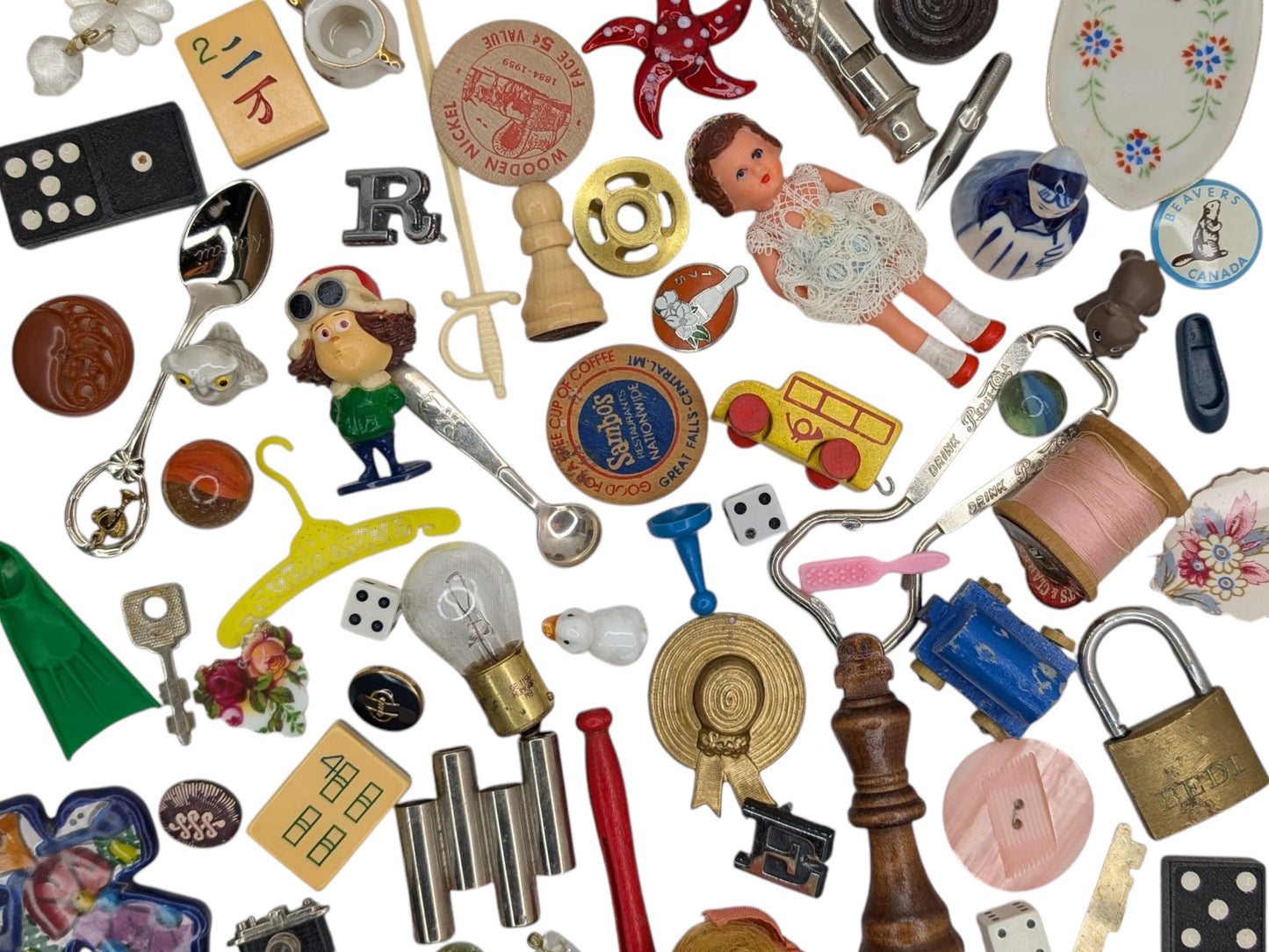 9/16/25 - I Spy & Sip Vintage Trinket & Treasures Shadow Box Evening Workshop